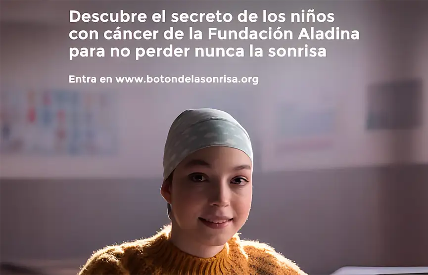 El Botón de la Sonrisa de Aladina, para no dejar nunca de sonreír