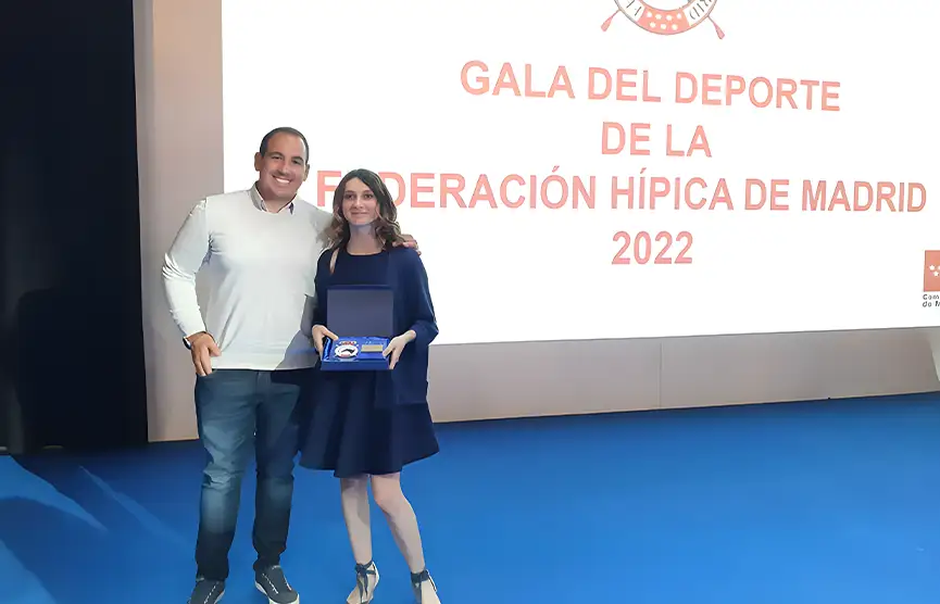 Gala de la Federación Hípica de Madrid: Laura Griñán premiada
