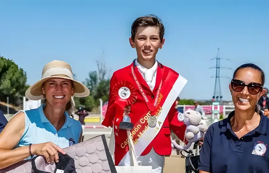 Félix Romero, campeón de la Comunidad de Madrid en Ponis A